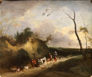 Landscape with Figures and Animals