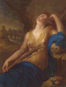 Mary Magdalen by Lodovico (after) Carracci