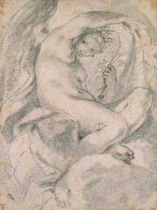 A Nymph Possibly Flora Amid Clouds, 1575-1619