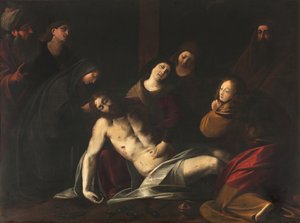 Milan, Church of San Francesco da Paola, Lombard School of the 1700s, The Deposition of the Cross