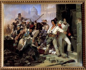 Episode of the Revolution of 1830 in Paris