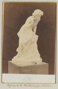 Sylvie at the Fountain, by Biella