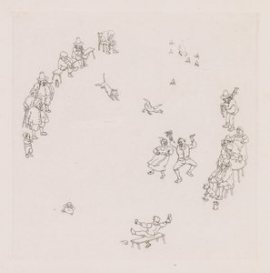 Revelers by Léonce Justin Alexandre Petit