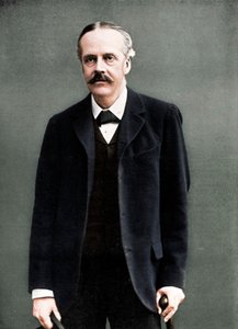 Arthur James Balfour, 1st Earl of Balfour, British Statesman and Prime Minister, 1912 by London Stereoscopic and Photographic Co