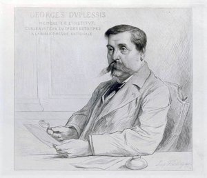 Georges Duplessis by Leopold Flameng