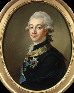Portrait of Hans Axel, Count of Fersen (Painting by Pasch Lorenz) by Lorens the Younger Pasch
