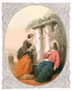 Christ and Woman of Samaria