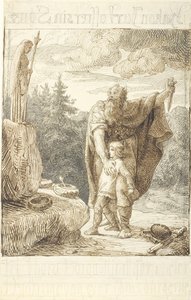 Hakon Jarl Sacrifices His Son by Lorenz Frølich