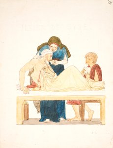Caring for the Sick by Lorenz Frølich
