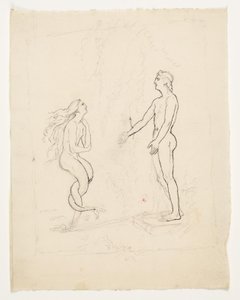 The Prince Meets the Little Mermaid by Lorenz Frølich