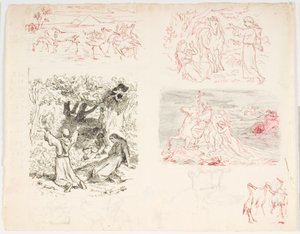 Six drafts for The Marsh King