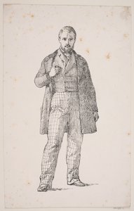 Self-Portrait of L. Frølich by Lorenz Frølich