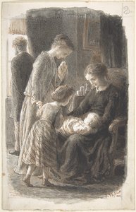 The Young Family by Lorenz Frølich