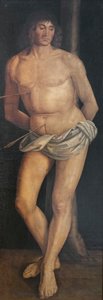 St Sebastian by Lorenzo Costa