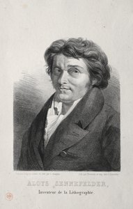Aloys Senefelder by Lorenzo II Quaglio