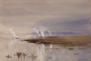 Sketch on the Potomac by Lorenzo J. Hatch