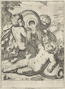 Bacchanal of Three Children