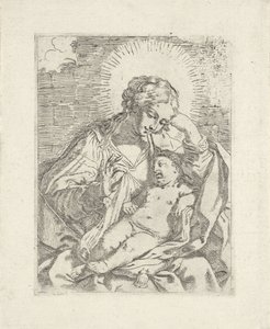 Mary with Child by Lorenzo Loli