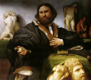 Andrea Odoni (1488-1545) by Lorenzo Lotto