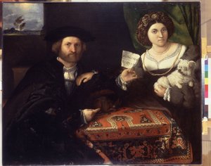 Family Portrait by Lorenzo Lotto