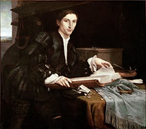 Portrait of a Gentleman in his Office