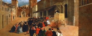 Saint Dominic Preaching in Recanati