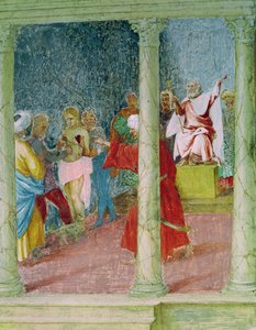 Scenes from the Life of St. Barbara (detail)