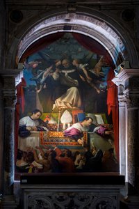 St. Antonino Donation by Lorenzo Lotto