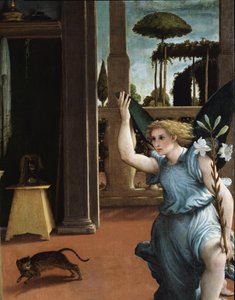 The Annunciation (Detail of the Angel)