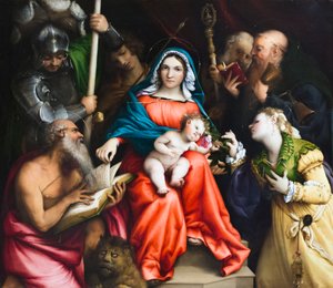 The Mystic Marriage of Saint Catherine of Alexandria