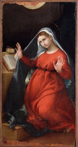 Virgin of Annunciation by Lorenzo Lotto
