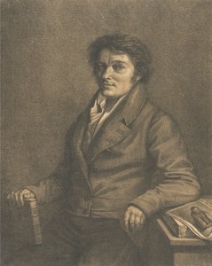 Aloys Senefelder (portrait after) by Lorenzo Quaglio