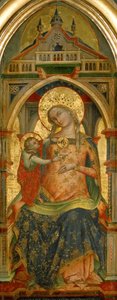 Madonna and Child, 1372 by Lorenzo Veneziano