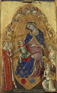 The Mystical Marriage of St. Catherine by Lorenzo Veneziano
