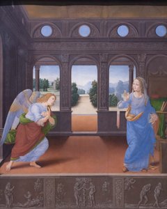 Annunciation by Lorenzo di Credi