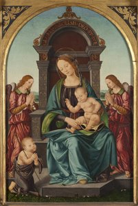 The Madonna and Child with the Infant Saint John and Two Angels