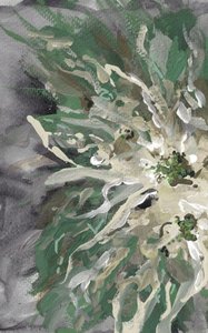 Green Floral Abstract