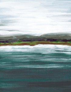 Serene Lake Horizon