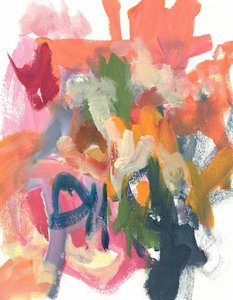 Vibrant Abstract Strokes by Lori Ann Folz