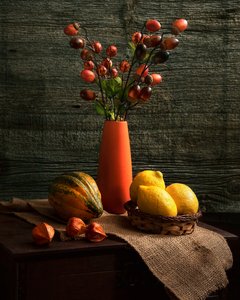 Autumn Harvest Still Life