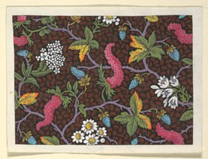 Floral Design for Printed Textiles by Louis Albert DuBois