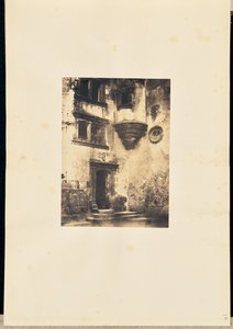 Stairs and Entrance of a Renaissance Building by Louis Alphonse Davanne