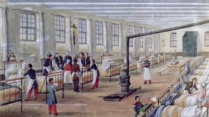 Military Hospital of Val-de-Grace in Paris, 1854