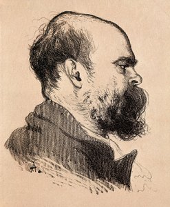 Portrait of Paul Verlaine