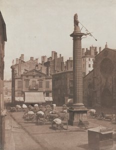 Untitled Place des Cordeliers by Louis Antoine Froissart