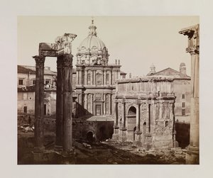Roman Forum by Louis Auguste Bisson