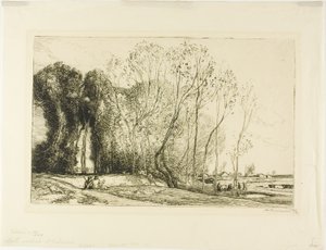 Beautiful Autumn Morning by Louis Auguste Lepère