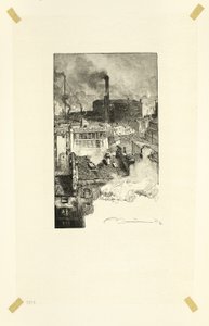 Gobelin District, plate 20 from Along the Seine and the Boulevards