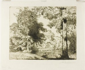 The Edges of Life by Louis Auguste Lepère