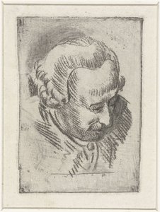 Head Study of Jean Baptiste Coclers by Louis Bernard Coclers